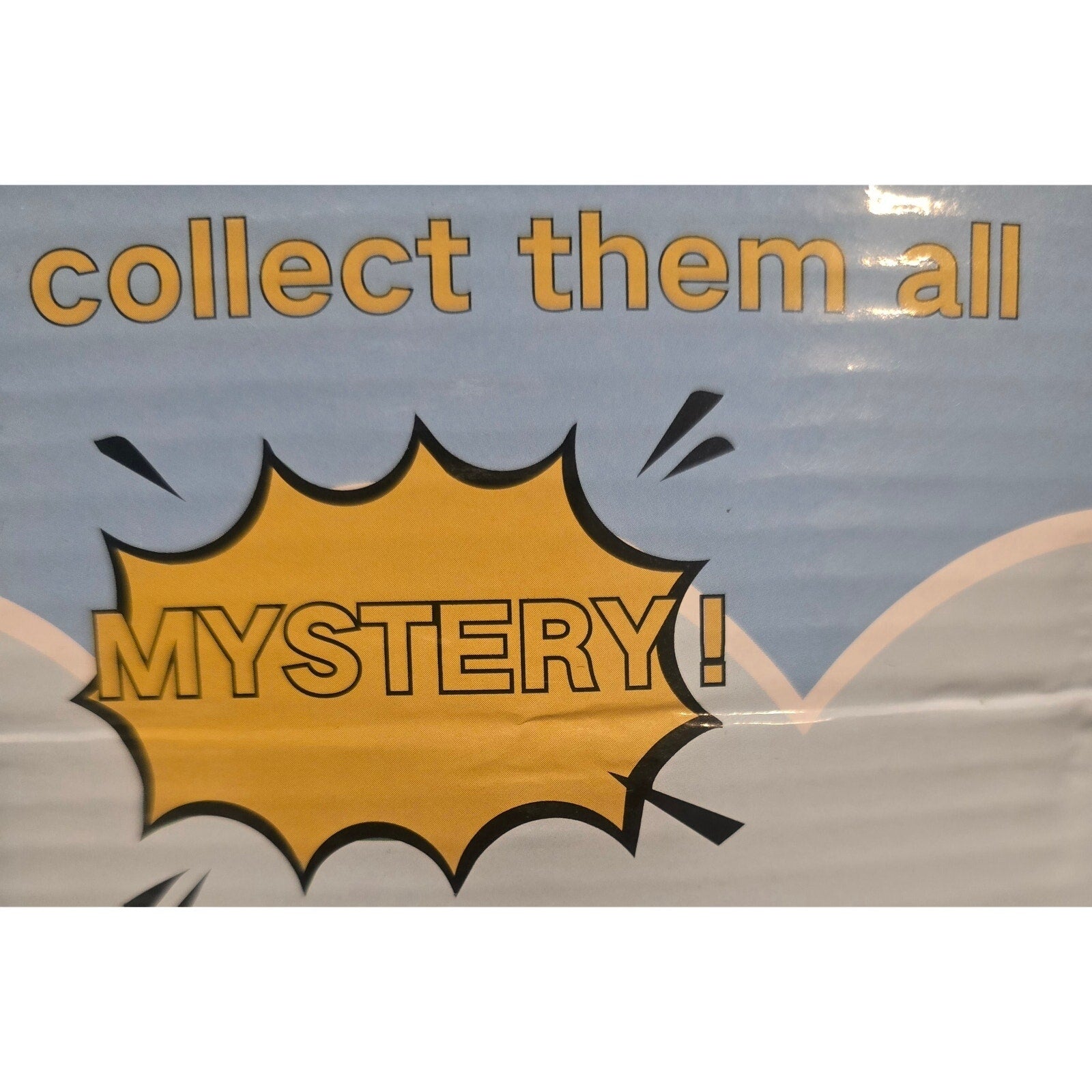 Viral glitter squishy dumpling mystery blind box toy in sealed packaging