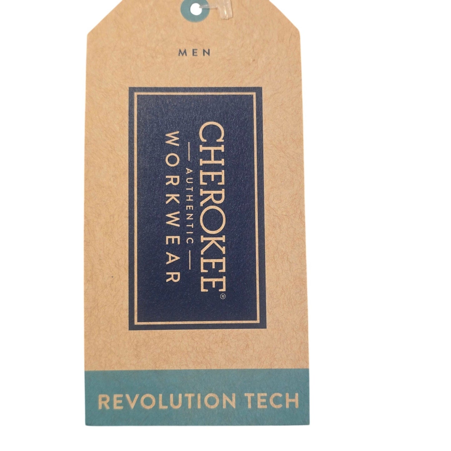 Cherokee Workwear Revolution Tech men’s scrub pants Small Tall pewter gray with multiple pockets and antimicrobial stretch fabric