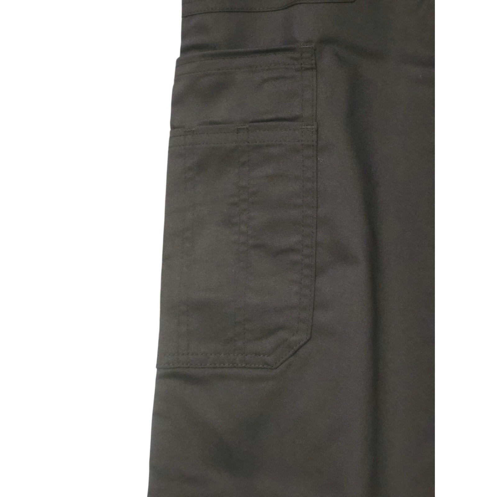 Cherokee Workwear Revolution Tech men's pewter gray scrub pants size Small Tall with stretch and antimicrobial features